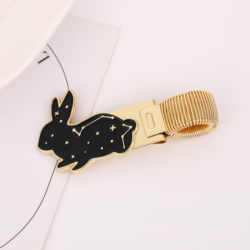 Yixin klips za olovku od cinkovog legura – kreativni dizajn crtane životinje, metalni opružni klip za bilježnice