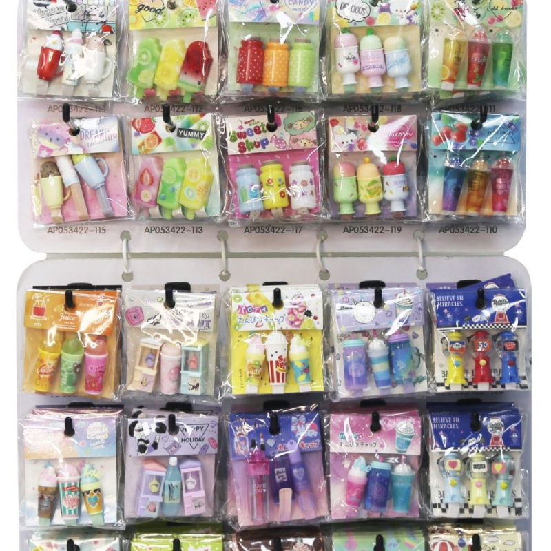 Soundy Plastični zaštitni kapak za olovku, 125 kom./6 setova, OPP vrećom pakiranje