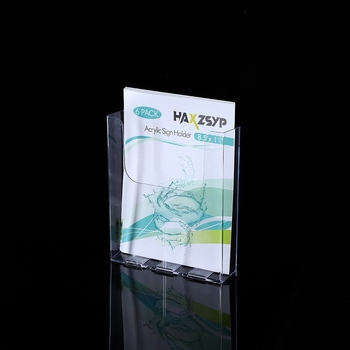 Suport de afișare a datelor din acrilic, montat pe perete Coast Line