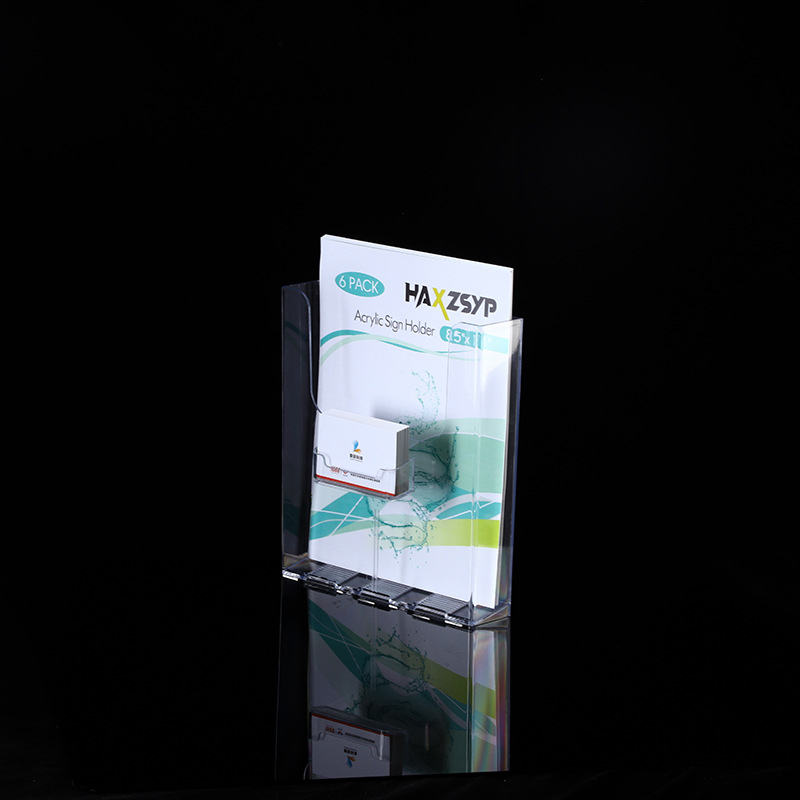 Suport de afișare a datelor din acrilic, montat pe perete Coast Line