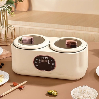 Έξυπνος διπλός εσωτερικός κάδος ηλεκτρικός ρυζομάγειρας HS-H26, χωρητικότητα 500–1000 ml, 220V, 600–1000W, στρογγυλός εσωτερικός κάδος, 12μηνη εγγύηση