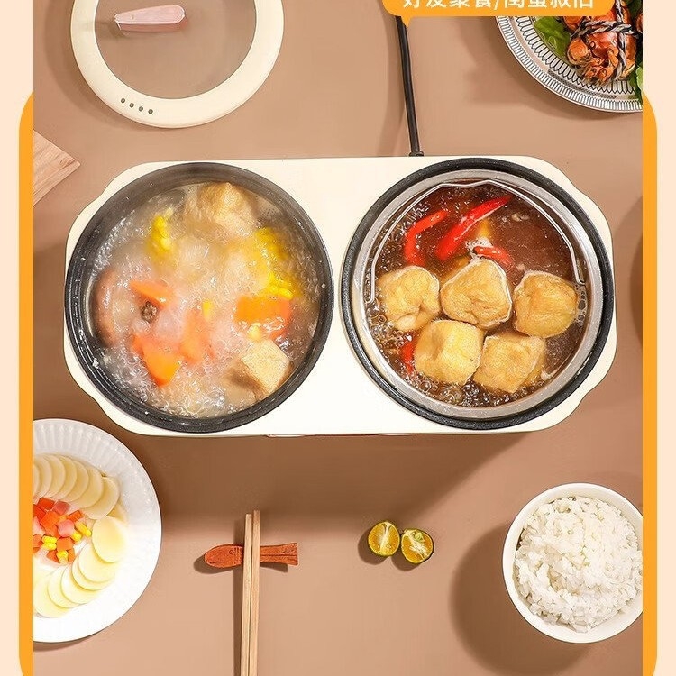 Έξυπνος διπλός εσωτερικός κάδος ηλεκτρικός ρυζομάγειρας HS-H26, χωρητικότητα 500–1000 ml, 220V, 600–1000W, στρογγυλός εσωτερικός κάδος, 12μηνη εγγύηση