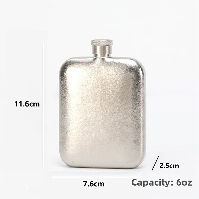 AUZU prenosná fľaša na víno z číreho titánu, retro štýl, s logom Can, na víno