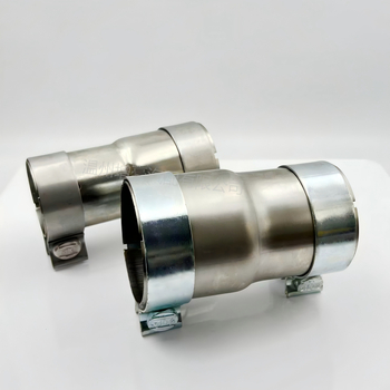 Dvodjelna stezaljka za smanjenje promjera cijevi – 409 materijal, Zenghao stezaljka, za vozila, brodove, diesel i benzinske motore, strojeve i protupožarne cijevi.