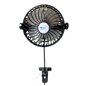 Klip-on ventilator s brushless motorom, podesiva visina, tiho djelovanje, rotacija, teleskopски ram