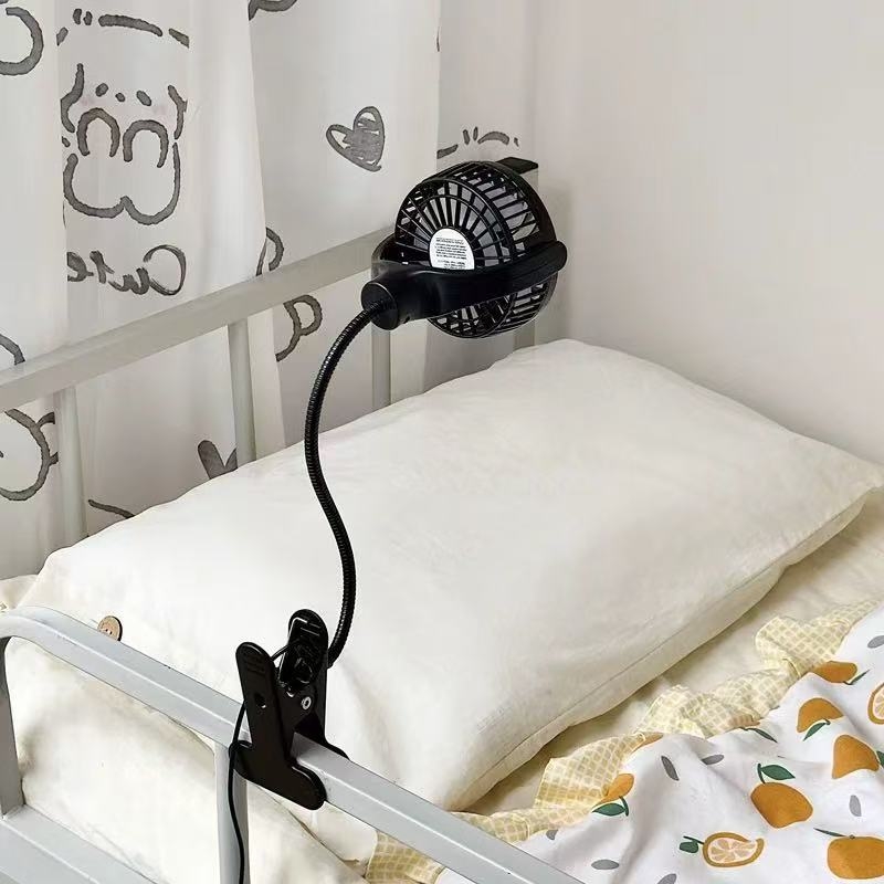 Klip-on ventilator s brushless motorom, podesiva visina, tiho djelovanje, rotacija, teleskopски ram