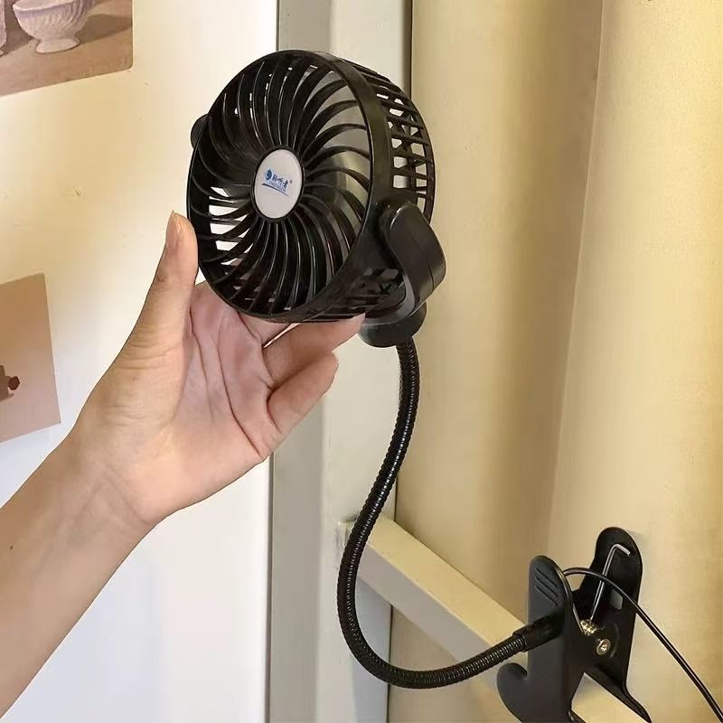 Klip-on ventilator s brushless motorom, podesiva visina, tiho djelovanje, rotacija, teleskopски ram