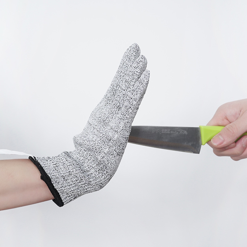 Mănuși anti-tăiere HPPE Wen Tao | (Material: HPPE; Domenii de utilizare: Producția de mașini, Procesarea sticlei, Construcții; Funcție: Protecție la tăieri)