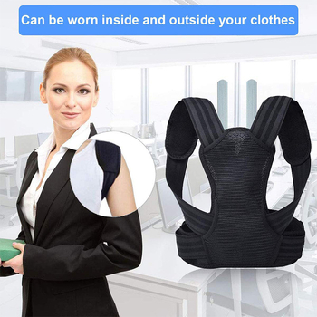 Koboshi pojas za korekciju držanja leđa, unisex, prilagodljiv, FDA certificiran