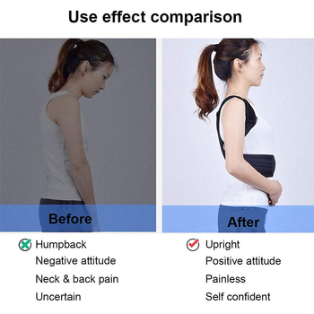 Koboshi pojas za korekciju držanja leđa, unisex, prilagodljiv, FDA certificiran