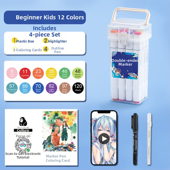 Marker pre študentov – na maľovanie, kreslenie a písanie (Touch Young)