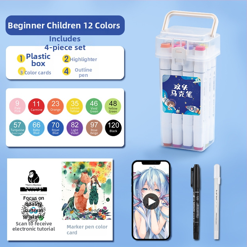 Marker pre študentov – na maľovanie, kreslenie a písanie (Touch Young)