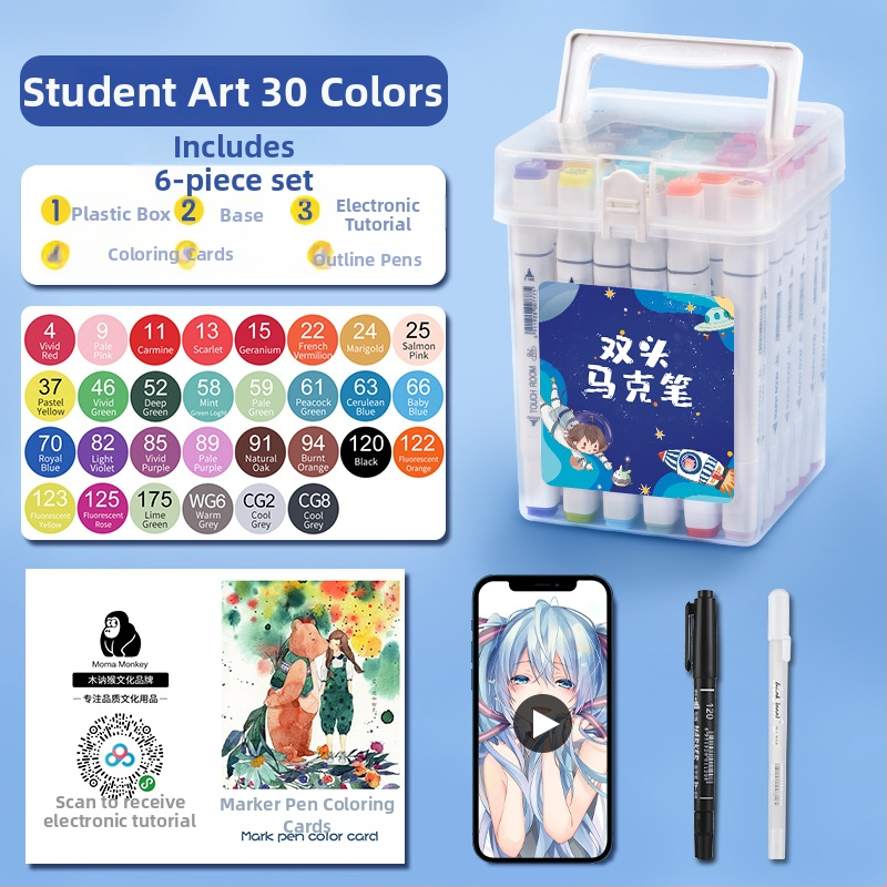 Marker pre študentov – na maľovanie, kreslenie a písanie (Touch Young)