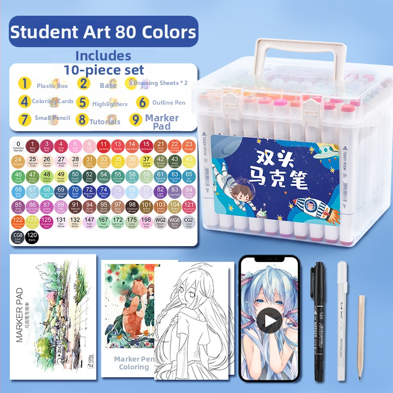 Marker pre študentov – na maľovanie, kreslenie a písanie (Touch Young)