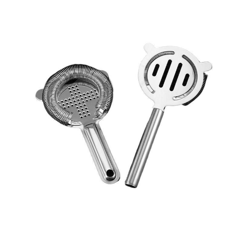 Filtru pentru cocktail, oțel inoxidabil, stil Hawthorne, unealtă profesională pentru bar (ambalaj unic)