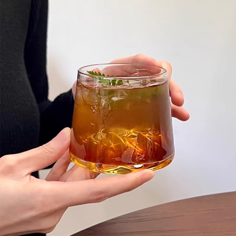 Whiskey čaša u japanskom stilu, staklena, bez ručke ili poklopca, tiskanje logotipa moguće, pakirano u papirnatu kutiju