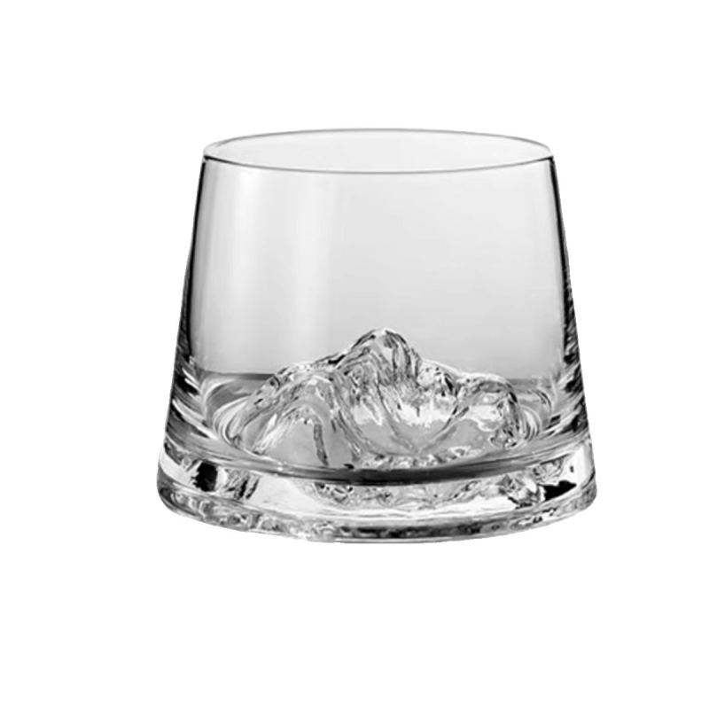 Whiskey čaša u japanskom stilu, staklena, bez ručke ili poklopca, tiskanje logotipa moguće, pakirano u papirnatu kutiju