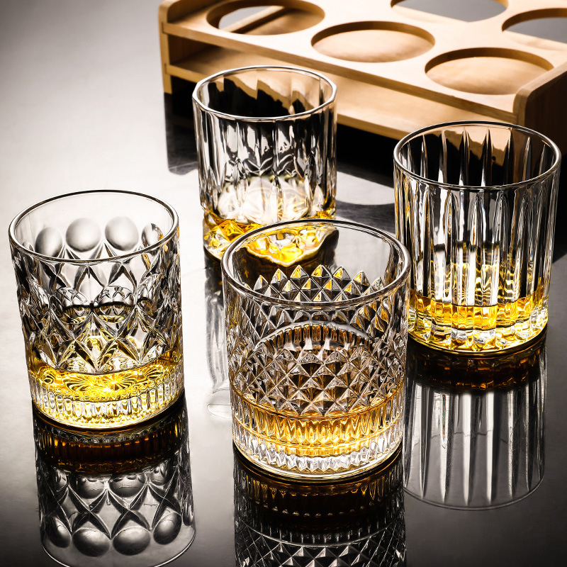 Set čaša za whisky i pivo, 300–400 ml, moderan europski stil stakla