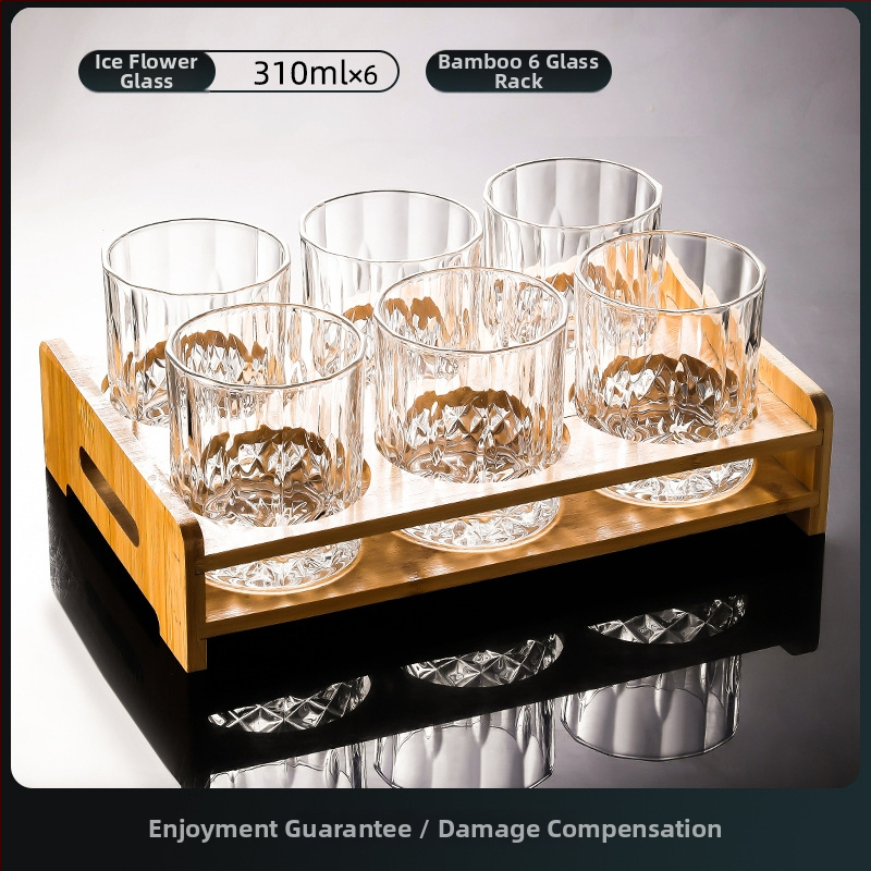 Set čaša za whisky i pivo, 300–400 ml, moderan europski stil stakla