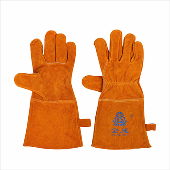 Mănuși de sudură din piele de vacă, rezistente la temperaturi înalte, anti arsuri, izolație termică, rezistente la uzură