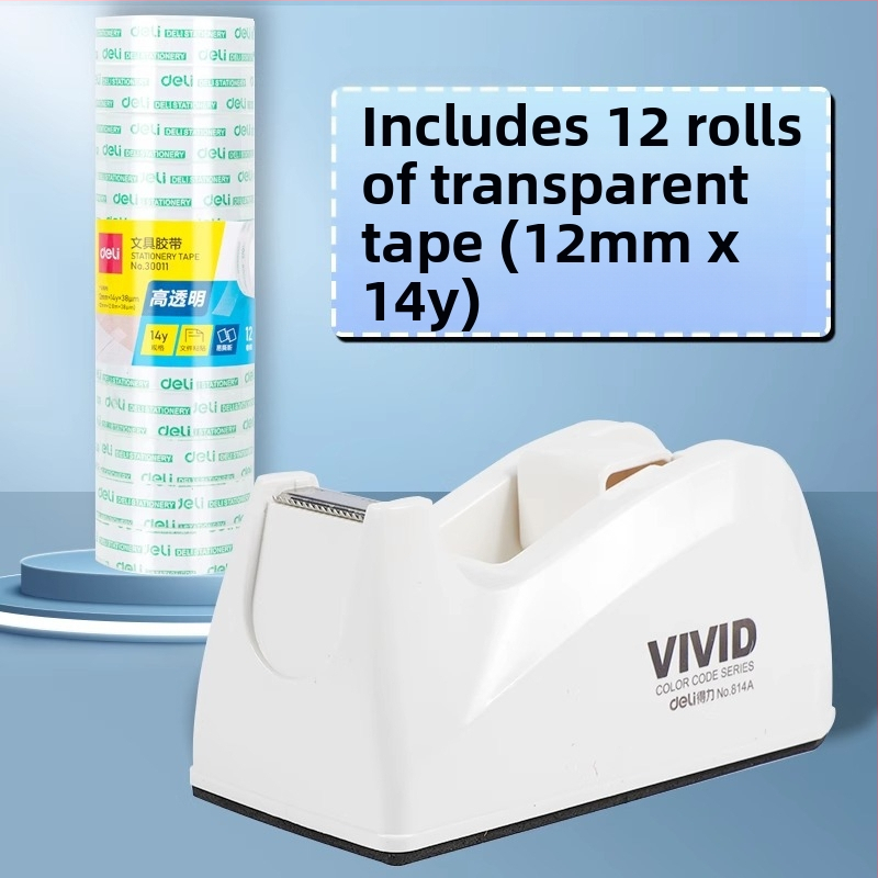 Dispenser na lepiacu pásku – Model 814a, Plastové telo, Šírka pásky až 22 mm, Čistá hmotnosť 450 g