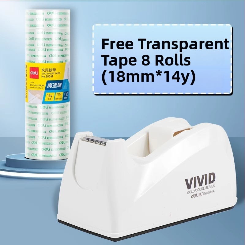 Dispenser na lepiacu pásku – Model 814a, Plastové telo, Šírka pásky až 22 mm, Čistá hmotnosť 450 g