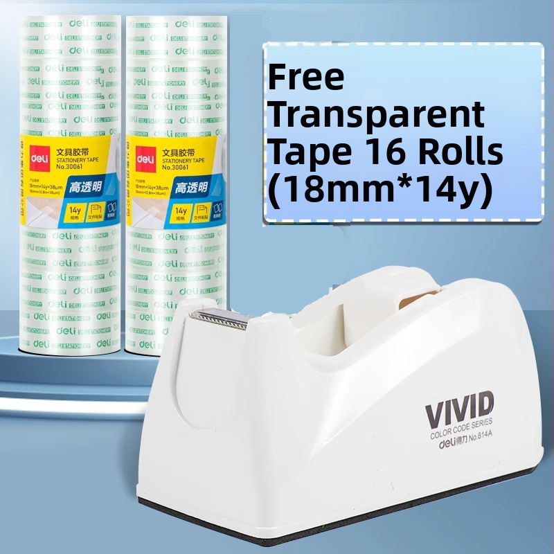 Dispenser na lepiacu pásku – Model 814a, Plastové telo, Šírka pásky až 22 mm, Čistá hmotnosť 450 g