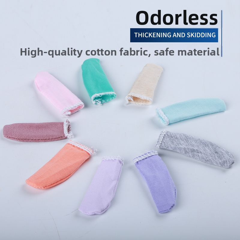 Prstové návleky z bavlny, hrubé, odolné voči opotrebeniu, prachotesné, priedušné, nasiakajúce pot, priemyselné použitie