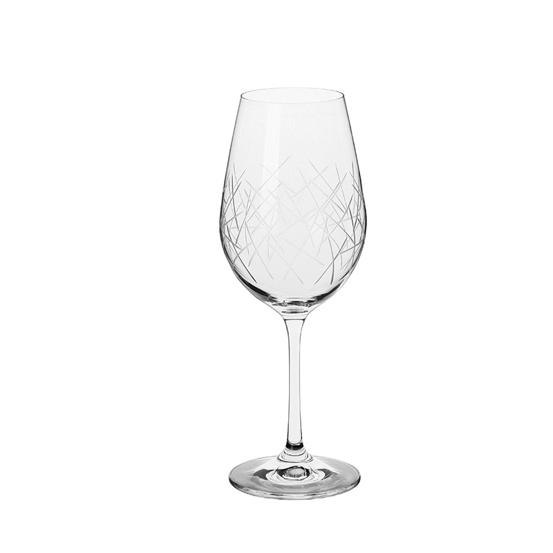 Crystalex kristalna čaša za vino s ručnim graviranjem, europski stil, za kućnu upotrebu