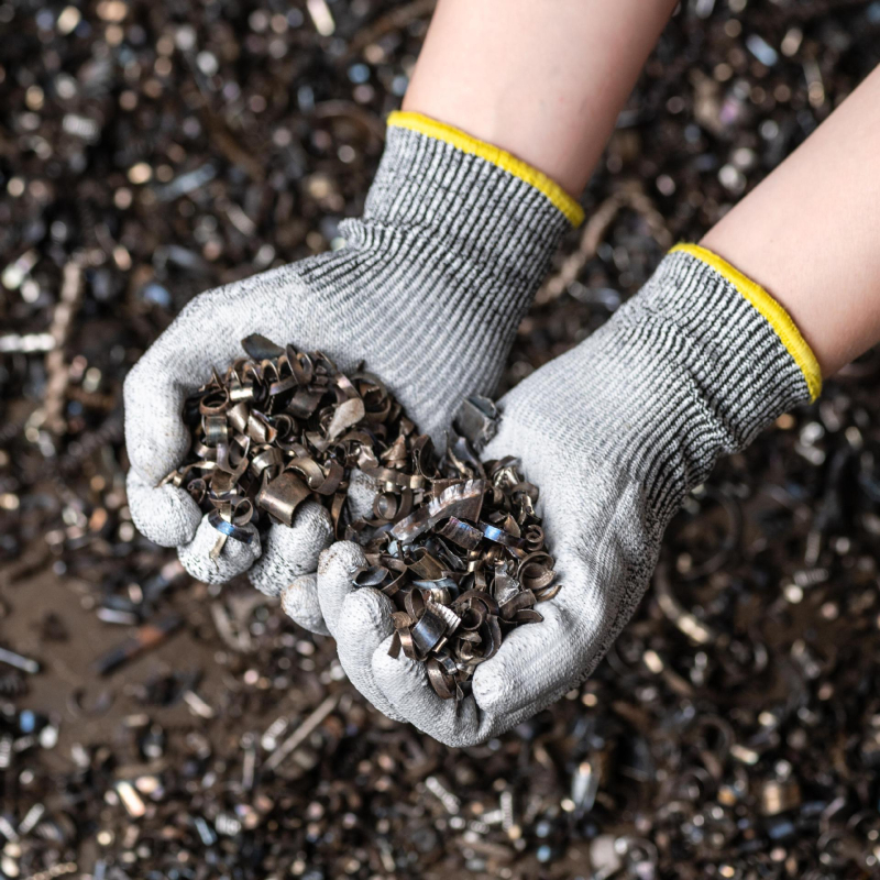 Rukavice za zaštitu od posjekotina s PVC premazom, razina 5, otporne na habanje i protuklizne, industrijske zaštite za rad u čeličanama i tvornicama stakla