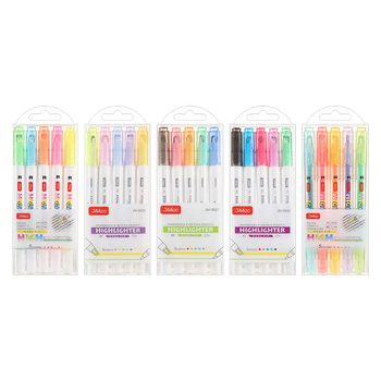 Dvostrani marker s kristalnim vrhom – model JM-9926, plastično kućište, 5 kom. u kutiji