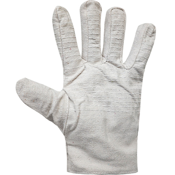 Dvostruke platnene rukavice za zavarivanje; debeli konstrukcija s toplinskom izolacijom i otpornošću na habanje, duljina 24 cm