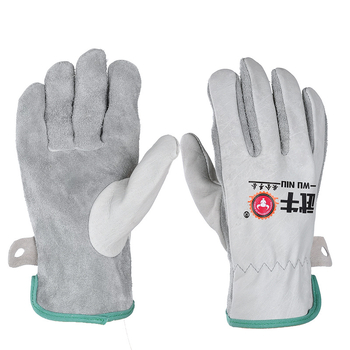 Zavarivačke rukavice Wu Niu – Koža goveda, Cjelovita koža, Protupožajno šivanje, Za zavarivanje