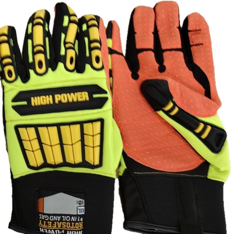Industrijske rukavice s TPR protiv udara, protuklizne i otporne na habanje, sintetička guma