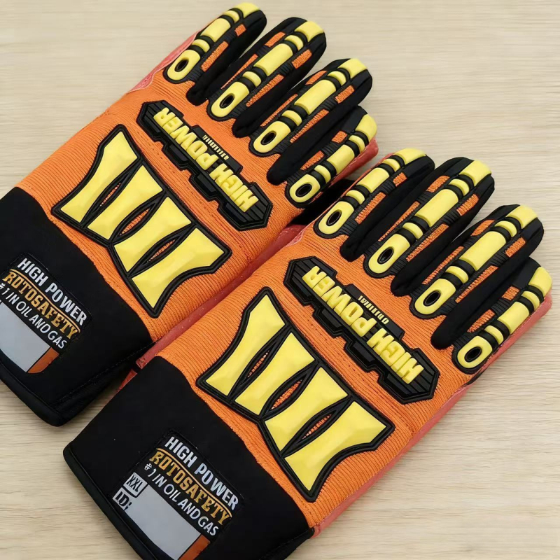 Industrijske rukavice s TPR protiv udara, protuklizne i otporne na habanje, sintetička guma