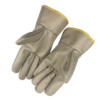Rukavice na zváranie z hovädzej kože, tepelná izolácia, proti popáleninám, pre kovový spracovanie a elektrické zváranie