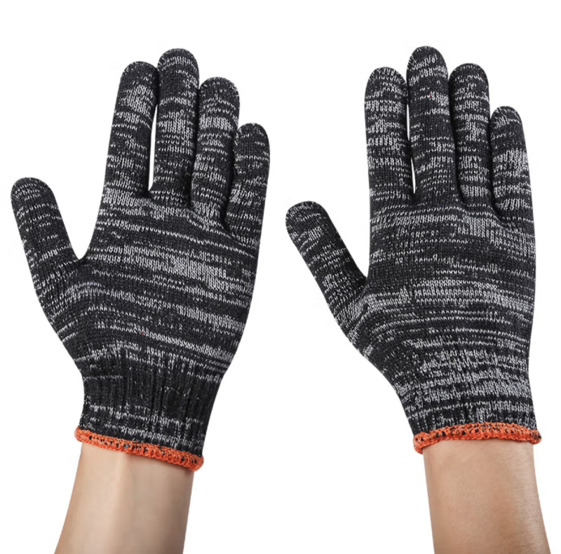 Rukavice od pamuk pređe — otporne na habanje, otporne na visoke temperature, otporne na rezanje, protuklizne, prozračne; težina 600 g