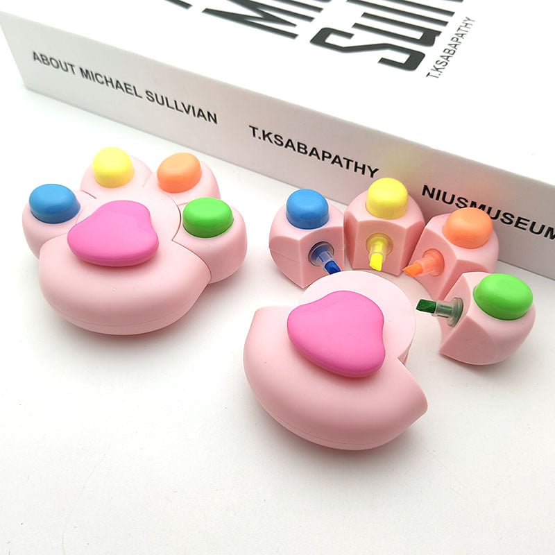 Marker za označavanje u obliku mačje šape, ABS kućište, jednoglavni vrh, model QC-MZ1