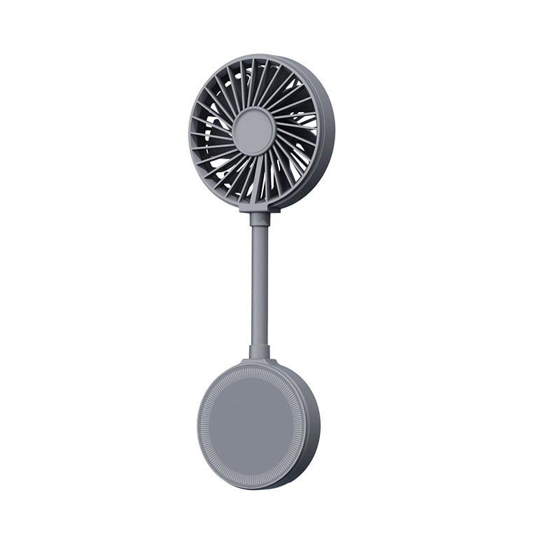 Magnetski USB ventilator s MagSafe držačem za telefon, 6 lopatica, brushless motor, ugrađena baterija 800–1000 mAh, 3 brzine, tih rad