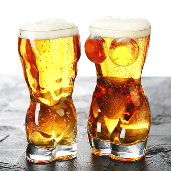 Pahar de vin din sticlă, sticlă îngroșată, capacitate mare, pentru uz casnic și bar