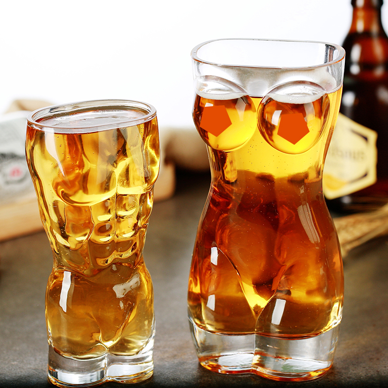 Pahar de vin din sticlă, sticlă îngroșată, capacitate mare, pentru uz casnic și bar