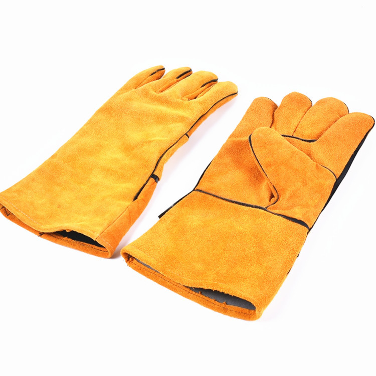 Zavarivačke rukavice - dvostruka teleća koža, duljina 35,6 cm, za zavarivanje, marka Xinda