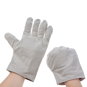 Rukavice za zavarivanje od platna, ojačane, duljina 26 cm, za preradu metala i zavarivanje