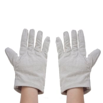 Rukavice za zavarivanje od platna, ojačane, duljina 26 cm, za preradu metala i zavarivanje