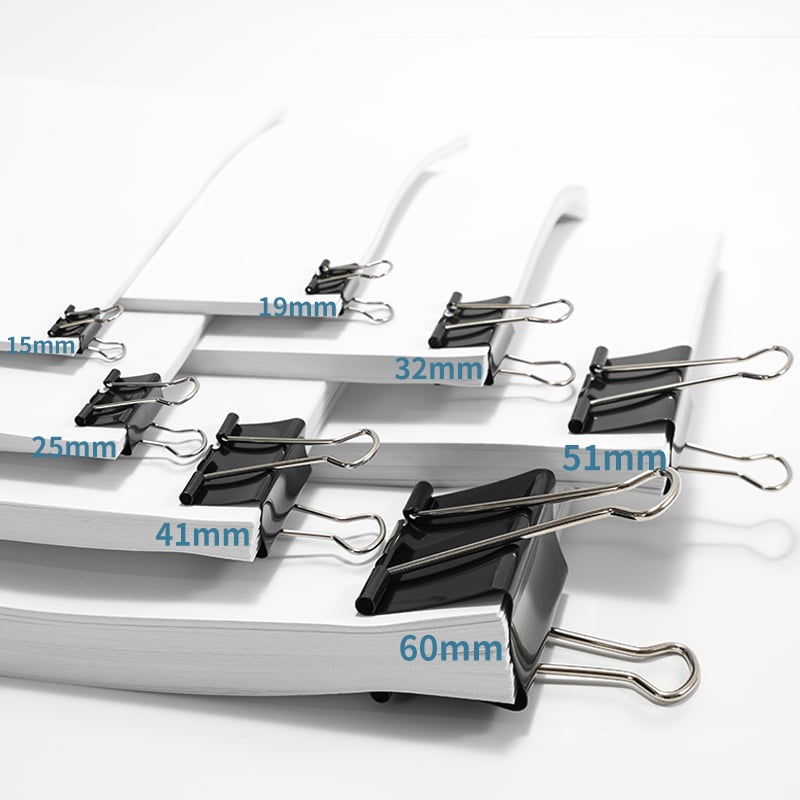 Κλιπ χαρτιού με μακριά ουρά – μεταλλικός, επεξεργασία ηλεκτροφόρησης, Shengqi μάρκα