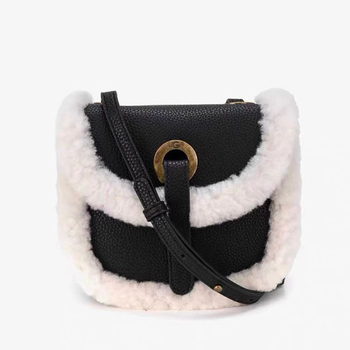 Torba u stilu sedla, unisex, poliester, PU podstava, magnetsko zatvaranje