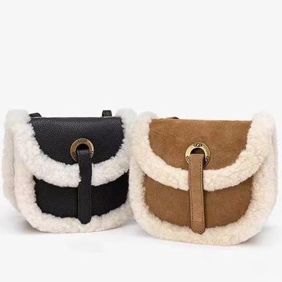 Torba u stilu sedla, unisex, poliester, PU podstava, magnetsko zatvaranje