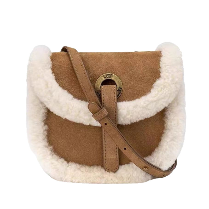 Torba u stilu sedla, unisex, poliester, PU podstava, magnetsko zatvaranje