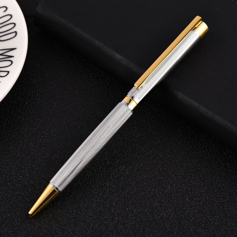 Metalna kemijska olovka s okretno mehanizmom za poslovnu upotrebu (Značka: Other; Nije uvezeno)