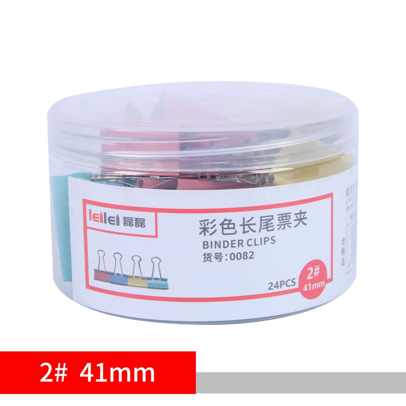 Κλιπ εγγράφων από Chenshuo, Μέταλλο, Μοντέλο Colorful Long Tail Clip 01